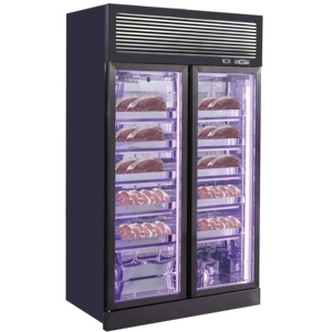 Industrial Kitchen Meat Ager Fridge Dry Age Beef Aging <strong>Chiller</strong> With Smart <strong>Control</strong> System