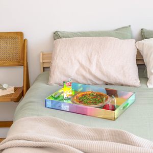 Phong cách hiện đại cầu vồng Acrylic hiển thị giá ăn sáng và món tráng miệng phục vụ khay cho trang trí nội thất-Nhà máy bán buôn - Product Image 4