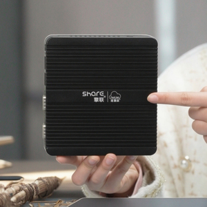 Sharerdp Celeron J4125 Barebone ensamblado sin ventilador ordenador y accesorios Industrial Mini PC ordenador sin ventilador 12V 2 Ethernet - Product Image 1