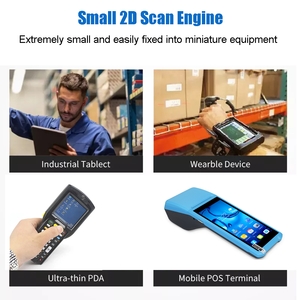 Lector de código de barras integrado 2D de tamaño Mini, soporte de escaneo de pantalla, módulo de escáner de código Qr de montaje fijo para máquina expendedora - Product Image 4