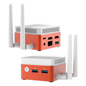 2023 New Design 12 Gen Intel N100 CPU Mini PC With DDR5 16GB Onboard WIFI6 RJ45 2500M <strong>Type</strong> C Power Small <strong>Computer</strong> Mini PC - Product Image 1