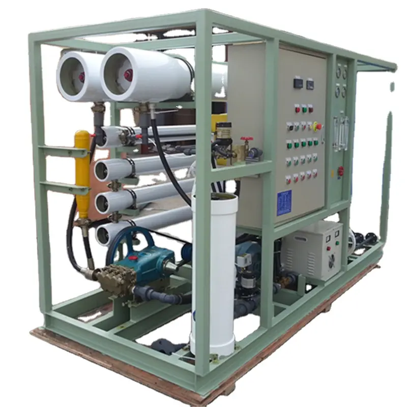 Máquina de desalinización de agua de pozo, sistema ro de alta sal para agua limpia de plantas, producto de máquina de tratamiento