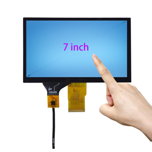 7 Tft Bildschirm Raspberry Pi Modul 1024*600 7 Zoll Bildschirm 300nit 50pin Ttl kann mit Lcd Capac itive Touch Display angepasst werden