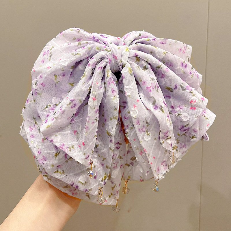 arc de fleur violette