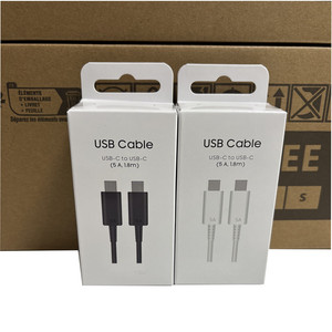 三星S25 S24超S23充电器电缆原装EP-DX510 1.8米超快速充电线5A usb-c至usb-c电缆