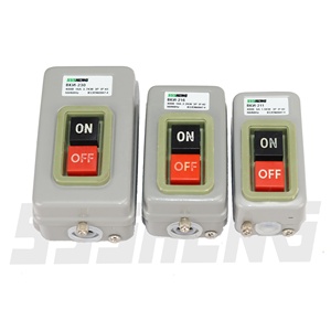 Senheng VKI serisi basmalı düğme anahtarı VKI-230 IP40 16A 3.7KW kilitlenebilir buton PKE düğme kutusu anahtarı - Product Image 1