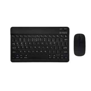 Mini Bt Keyboard Mouse Set Ultrafino Phablet Computadora portátil Mini teclado ergonómico