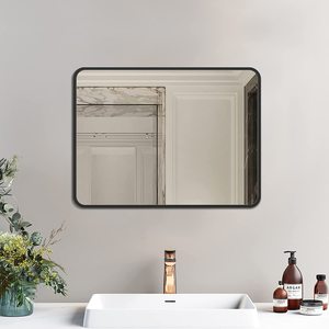 定制直径拉丝哑光彩镜发光二极管框架铝型材到框架镜 - Product Image 4