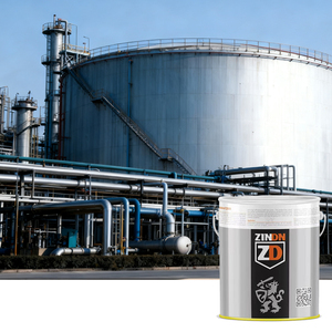 طلاء رمادي مضاد للصدأ من إيبوكسي غني بالزنك للصناعات ذات الأسطح المعدنية الحديدية والسفن - Product Image 1