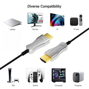 48Gbps EARC HDCP2.2 AOC Active 8K 3D 2.1V HDMI Fiber Optic Cable 1M 2M 3M 4M 5M 8M 10M 15M 20M 30M 40M 50M 60M 70M 80M 90M 100M - Product Image 6