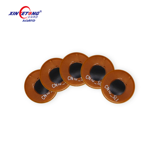 Customized Micro Smallest Pcb Chip Anti Metal RFID Sticker Label NFC Mini Sewable <strong>Hf</strong> Tags Labels FPC Rfid Sticker