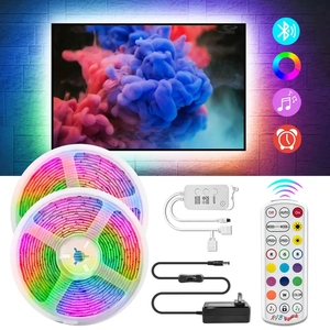 リモコンRGBカラー変更スマートLEDストリップライト5M 10M 15M 20M 30M 2835 5050 Smdカラフルな家庭用ストリップライト - Product Image 3