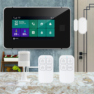 Tuya App Smart <strong>Security</strong> <strong>Alarm</strong> System Wireless Touch Screen Home <strong>Security</strong> System Carbon Monoxide Fire Detection 433MHz WiFi - Product Image 2