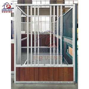 Porta d'alimentazione galvanizzata interna del cavallo della stalla del cavallo con la posta sostenente facoltativa - Product Image 4