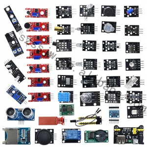 SZSSJW 37 piezas Kit de módulo de sensor Programación Varios sensores Módulo de aprendizaje con módulo de sensor Kit de inicio