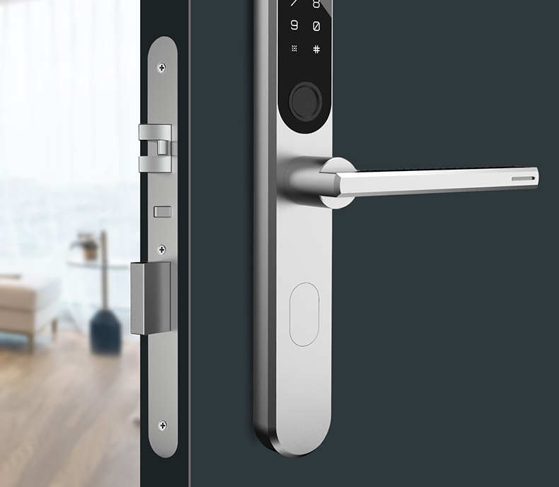 aluminium alloy lock room hotel apartment beautiful lock one-button unlocking control lock applet smart system electronic smarts