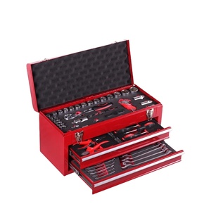 Caja de Herramientas de garaje, equipo de reparación, 92 Uds.