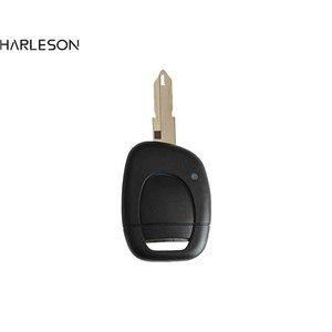 Renault Clio Master Twingo Renault 433Mhz için yüksek kalite OEM 1 düğme araba uzaktan anahtar Fit Uncut NE73 Blade Renault Chip çip - Product Image 1