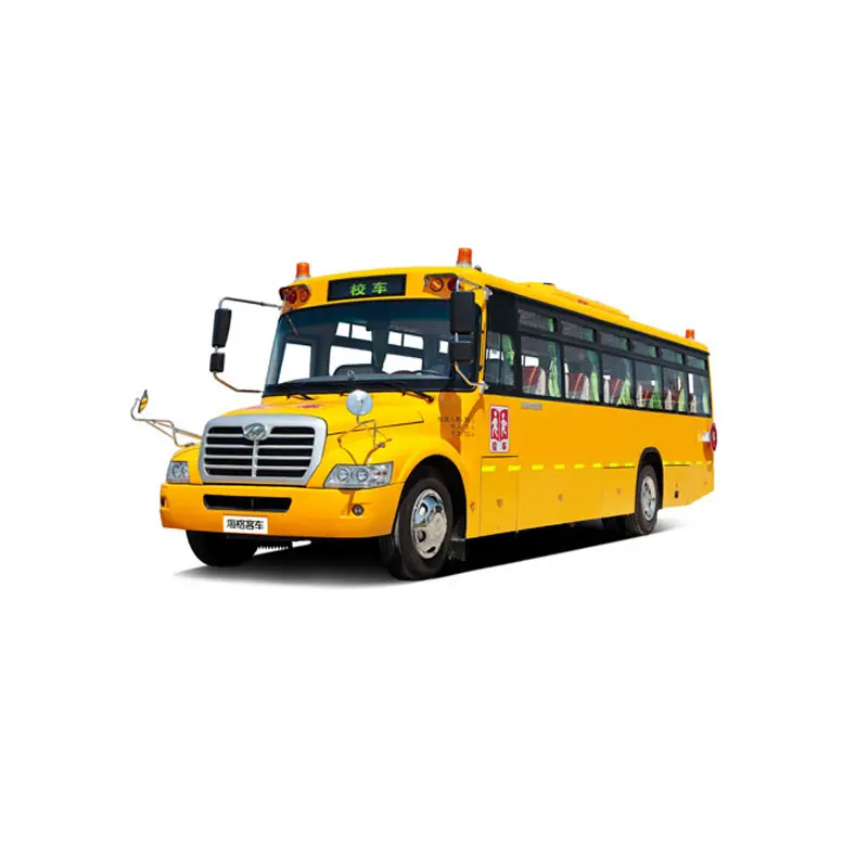 Autobús escolar KLQ6116 para niños, autobús escolar usado, 2 + 3 posiciones, 48 asientos
