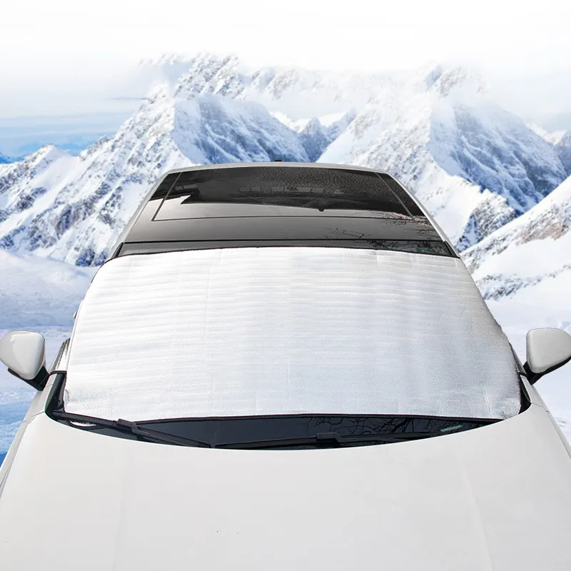 Capa de proteção solar para janela frontal de carro, proteção UV para pára-brisa e para-brisa, de alta qualidade, para neve, neve e geada
