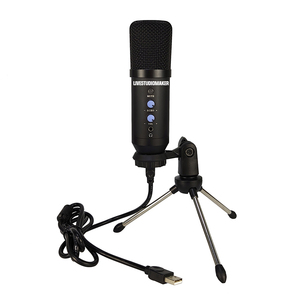 ポッドキャストマイクUsb StudioマイクスタジオミニレコーディングカラオケMicrophoneStudioミニコンデンサーマイクコンデンサー - Product Image 4