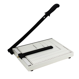 Shujun SJ-PTA4 1 adet A4 kağıt kesici ve Metal taban istifleme kesici manuel kağıt kesici ofis için uygun, ev veya okul - Product Image 4