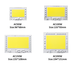 Gerçek yüksek güç 50/100/150/200W Led Cob çip Ac 220v giriş Ip65 Ic led Cob çip çip led çip smd 50w 3w led smd - Product Image 6
