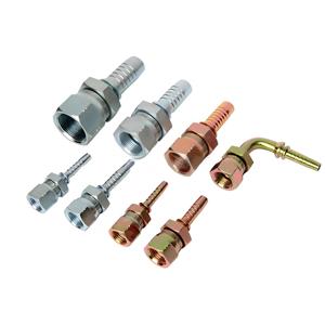 NPT JIC BSP SAE 100油圧スパイラルスイングホースクイックカップリングアダプター男性女性用バンジョー圧着継手 - Product Image 3