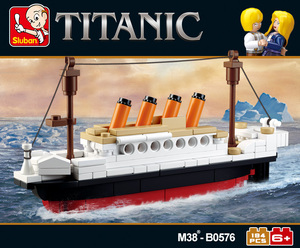 Sluban Building Blocks M38-B0576 <strong>Titanic</strong> of Model Bricks 194PCS Construction <strong>Kit</strong> for Kids Compatible with Leading Brands - Product Image 3