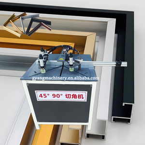 Máquina de corte en ángulo Hidráulica Automática Cnc Ss Dobladora de tubos de acero cuadrado Máquina de corte de marcos de fotos a la venta - Product Image 1