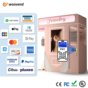 Automatic Jewelry Vending Machine with 32-Inch Touch Screen Shopping Centers Support Visa Credit Card/<strong>Apple</strong> Pay Vending Machine - Product Image 2