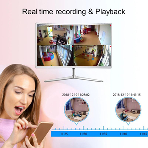 YCX Array IR 4K 8-Kanal 4mp Überwachungs kamerasystem Outdoor Home Poe Nvr Kit CCTV IP-Kameras Überwachungs kamerasystem