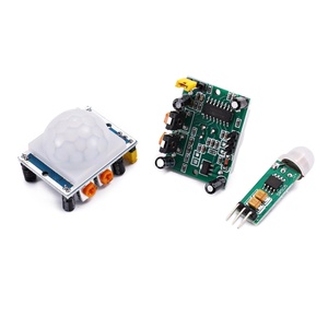 HC-SR501 HC-SR505 <strong>Adjust</strong> IR Pyroelectric Infrared <strong>PIR</strong> module Motion <strong>Sensor</strong> Detector Module Green/Blue - Product Image 2