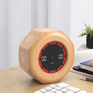 Octagon 1 3 5 15 30 60 <span class=keywords><strong>90</strong></span> min hẹn giờ kỹ thuật số Nhựa Xoay Pomodoro hẹn giờ gravireceptor cho nghiên cứu nhà bếp countup đếm ngược - Product Image 1