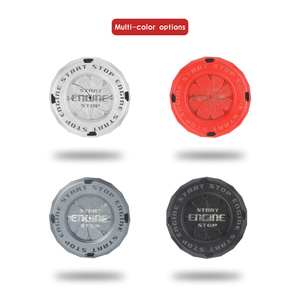 Rotación Spin Push One Click Llavero Protector de encendido del motor Anti-Scratch Car Start Stop Button Cover - Product Image 3