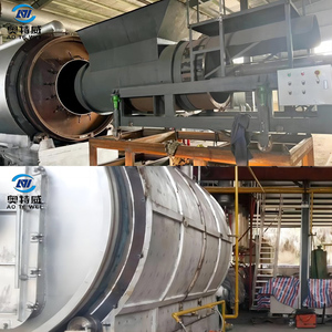 Mini Pyrolysis Pilot makine atık lastik fırın yağı tek elden çalışan atık lastik ısıl bozunum tesisi yakıt yağı üretim hattı - Product Image 4