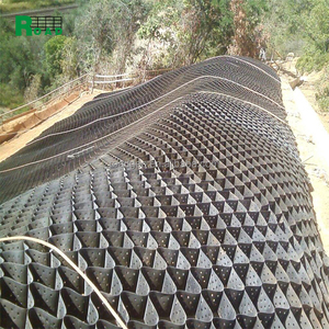 高密度聚乙烯土工格栅土壤稳定挡土墙荷载支撑加固简易安装轻质塑料高密度聚乙烯边坡 - Product Image 4