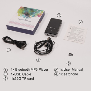 MP3 Music <strong>Player</strong> Sports Wireless Clip <strong>MP4</strong> Video <strong>Player</strong> 32GB <strong>with</strong> 2.4 Inch TFT Color Screen - Product Image 5