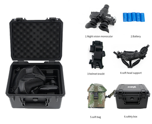 Innova แว่นตากันน็อค P43มองเห็นในเวลากลางคืนแบบใหม่พร้อม Gen2ติดตั้งสำหรับล่าสัตว์ PVS7 Mich หมวกกันน็อคแบบเร็ว NVG - Product Image 4