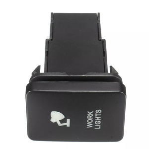 Deniz RV Offroad araçlar için ledli basmalı düğme anahtarı SPST Toyota anahtarı ile su geçirmez 12V açma-kapama kablo kiti - Product Image 6