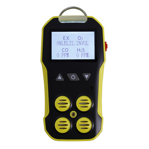 YIGU fabrika taşınabilir BH-4A gaz dedektörü analizörü hava kalitesi monitör EX H2S CO O2 PM2.5 - Product Image 1