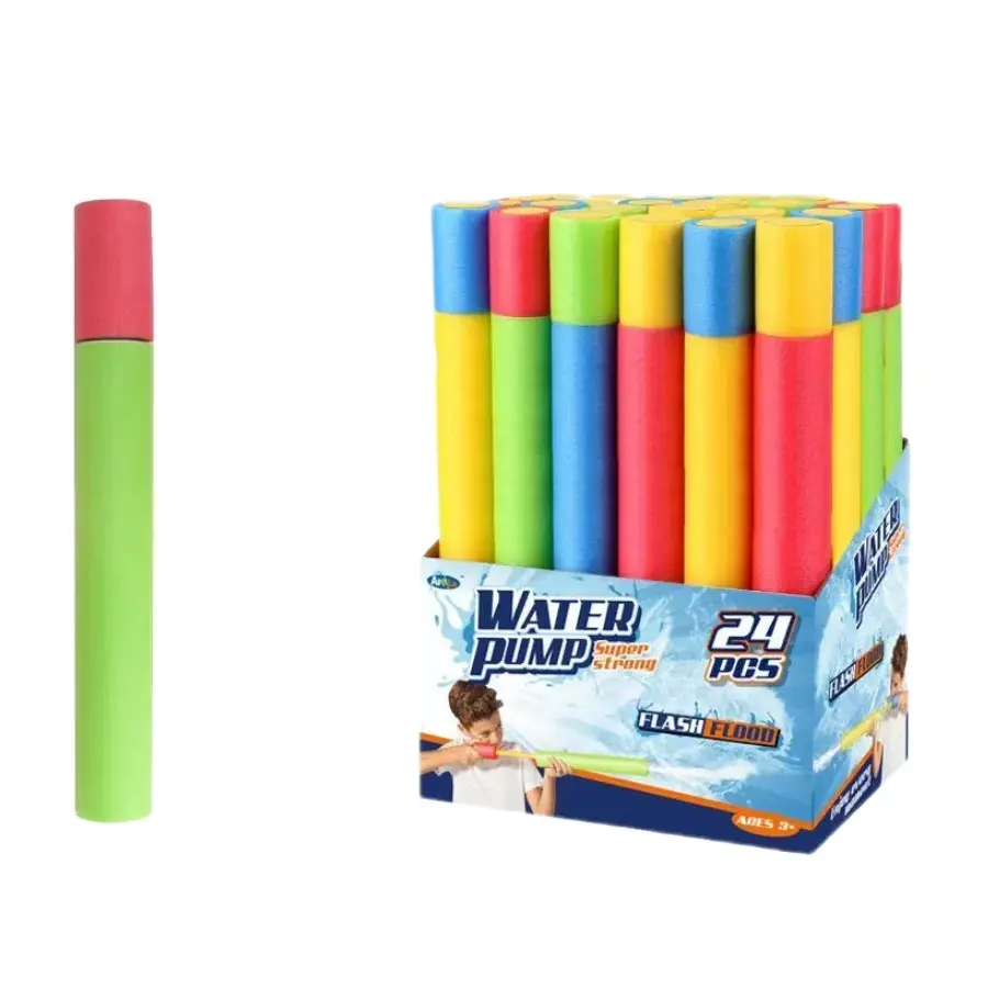 Tiktok Hot Foam Waterpistool Speelgoed Spelen Zomer Eva Waterpomp Shooter Outdoor Strand Leuk Speelgoed Uittrekwaterpistool Voor Kinderen