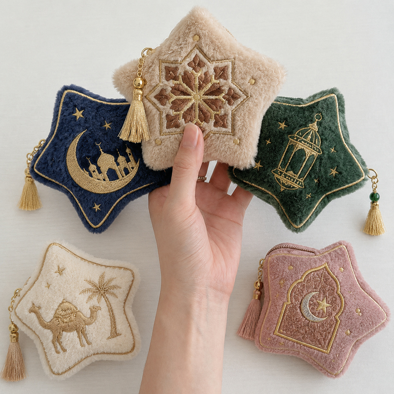 Plush coin purse-40 (Middle Eastern style)