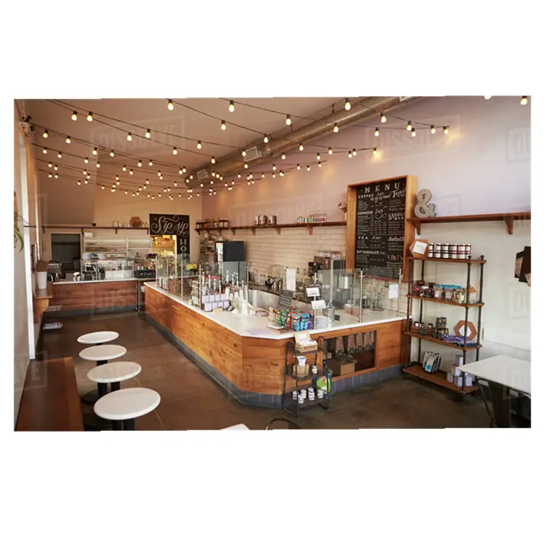 आधुनिक कॉफी की दुकान इंटीरियर डिजाइन खुदरा दुकान में | | कॉफी बार काउंटर इस्तेमाल किया बिक्री के लिए कॉफी की दुकान फिटिंग