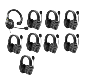 Saramonic wyalk Series 400M Full Duplex Wireless Intercom Call Broadcast walkie talkie microfono Headset System per 2-9 persone - Product Image 2
