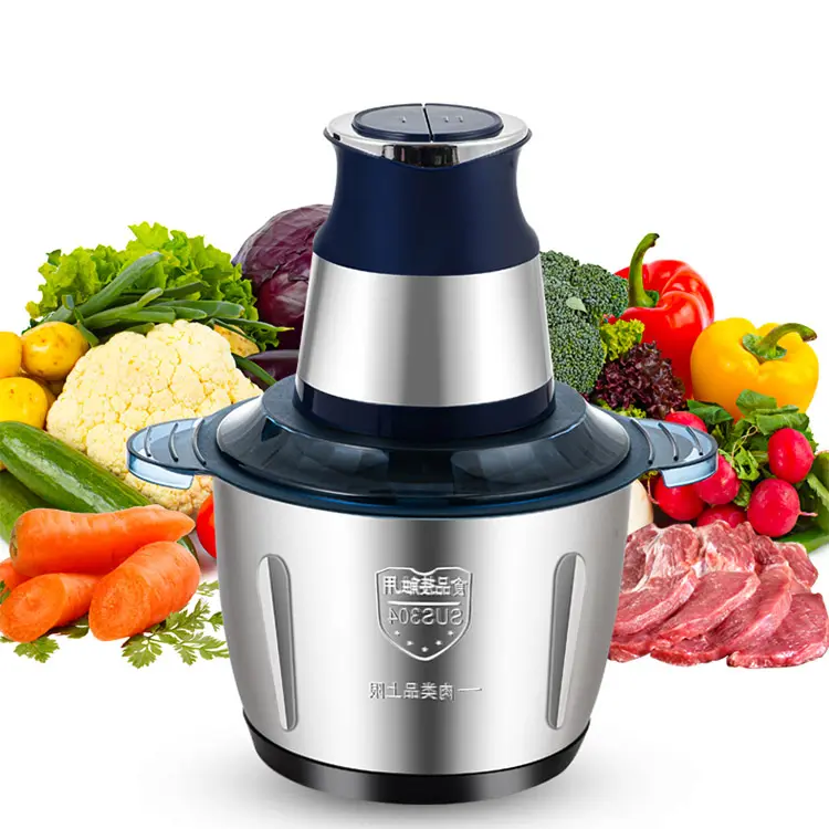 Casa alta velocidade alho descascador carne corte fatia cozinhar 400w mixer food processador preço