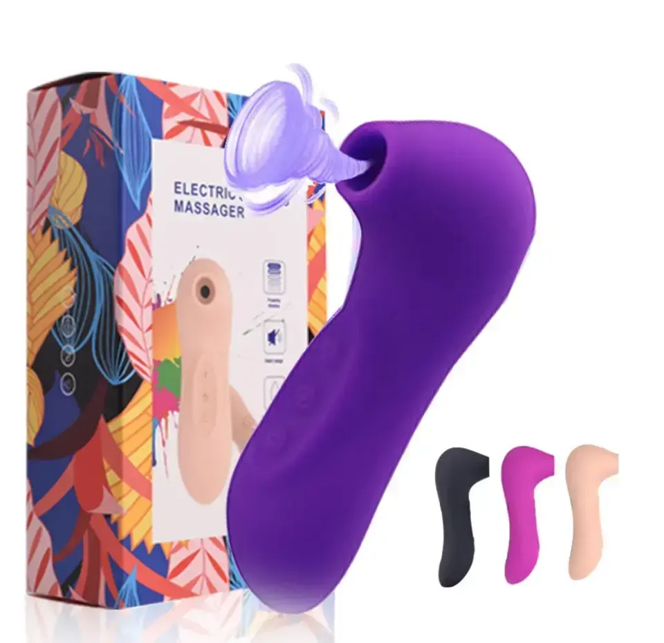 Venta caliente recargable succión pezón clítoris juguetes sexuales succión vibrador para mujeres clítoris succionador