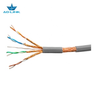 PVC Meter UTP STP SFTP RJ45 Cat7 Cat5e Cat 5 5e 6 7 Kupfer-CCA-Netzwerk kabel LAN-Ethernet-Kommunikation kabel - Product Image 6