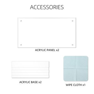 Bán buôn Chất lượng cao không thấm nước Acrylic chủ thẻ tiền tệ vé hóa đơn hiển thị bảo vệ trường hợp cho người thu gom - Product Image 3