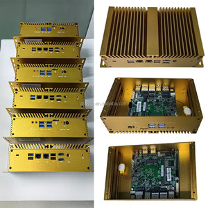 Fabrika gömülü fansız Mini PC J4125 J4105 N4000 endüstriyel PC 2LAN LVDS 8USB DDR4 ACL662 ACL887 SIM Mini bilgisayar - Product Image 5